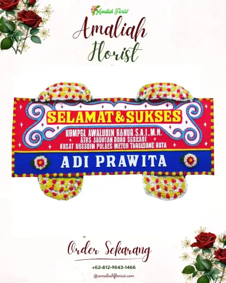 Papan Bunga Ucapan Selamat Dasri