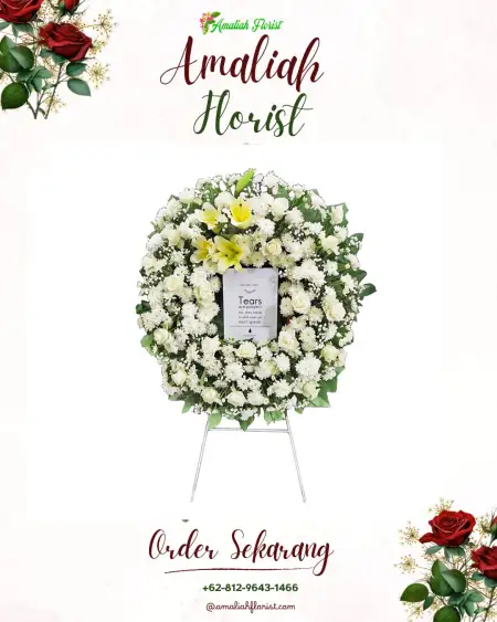 Krans Bunga Duka Dasri